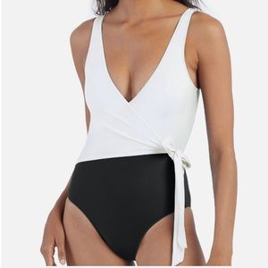 Summersalt Wrap One Piece Swimsuit, Size 8